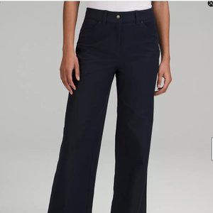 City Sleek 5 Pocket High-Rise Wide-Leg Pant Full Length Light Utilitech